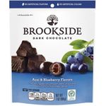 Brookside Dark Chocolate Candy Acai and Blueberry Flavors 198g