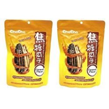 Cha Cha Roasted Sunflower Seeds Caramel Flavor 160g
