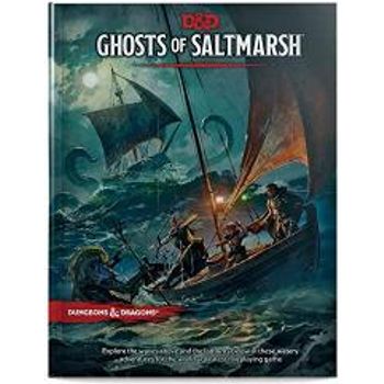 Wizards Of The Coasts D&D Ghosts Of Saltmarsh Hardcover Book d&d Adventure