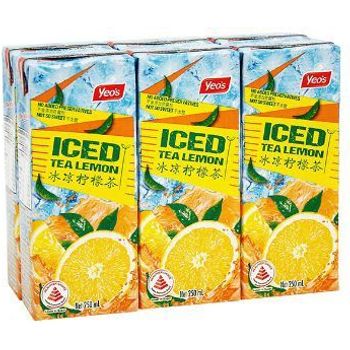 Yeo's Ice Lemon Tea Drink 6pcs 250ml