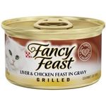 Purina Fancy Feast Grilled Liver & Chicken In Gravy Cat Food 85g