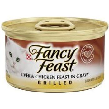 Purina Fancy Feast Grilled Liver & Chicken In Gravy Cat Food 85g