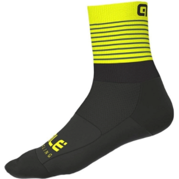 Ale Cycling Piuma Socks 36-39 Black Fluorescent Yellow