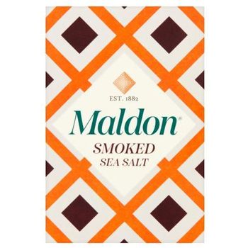 Maldon - Gourmet Seasoning, Pyramid Crystals Smoked Sea Salt Flakes (125g)