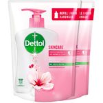 Dettol Anti Bacterial Hand Wash Refill Skincare 2pcs 225ml