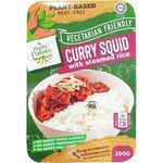 Roots Palate Curry Squid with Steamed Rice 300g