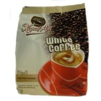 Kapal Api White Coffee 3 In 1 Premixed Instant Coffee 12 X 37g Pouches
