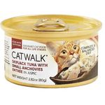 Catwalk Cat Skipjack Tuna with Small Anchovies Entree in Aspic 80g