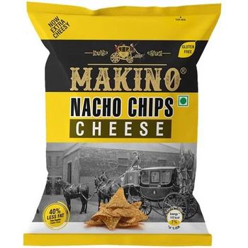 Makino Nacho Chips Cheese Lesser Fat 60g