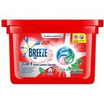 Breeze 3 in 1 Fresh Eucalyptus Power Laundry Capsules 18pcs 216g
