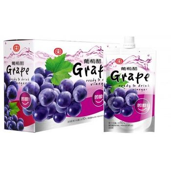 Shih Chuan Grape Vinegar 140ml Bundle of 6