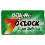 Gillette 7 O'Colck Stainless Blade (5pcs)
