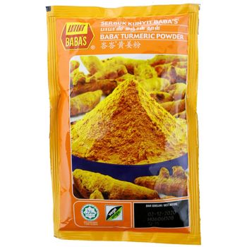 Baba's Turmeric Powder 125g Curry Ingredient