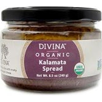 Divina Organic Kalamata Olive Spread 8.5 Ounce