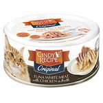 Cindy's Recipe Kitten Can Tuna White Meat And Fresh Chicken Soup 70g