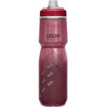 Camelbak Podium Chill Insulated Bike Water Bottle Squeeze Bottle 24oz Burgundy Perforated