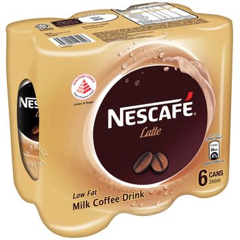 Nescafe Latte Can 6 packs 200ml