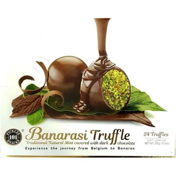Banarasi Truffle Natural Mint Covered With Dark Chocolate 300g