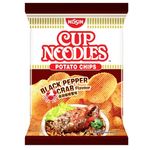 Nissin Cup Noodles Potato Chips Black Pepper Crab Flavour 70g