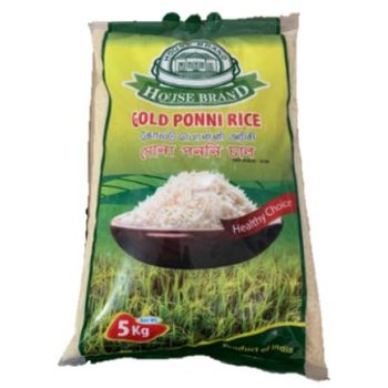 House Brand Gold Ponni Rice 5kg