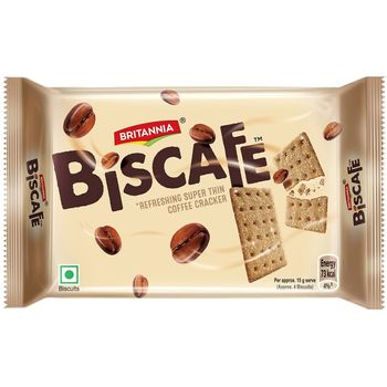 Britannia Biscafe Super Thin Coffee Cracker 100g