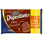 Mcvitie's Milk Chocolate Digestive Biscuits 2pcs 266g