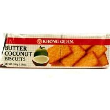 Khong Guan Biscuits Butter Coconut 7.05oz Pack Of 1 One Ninechef Spoon