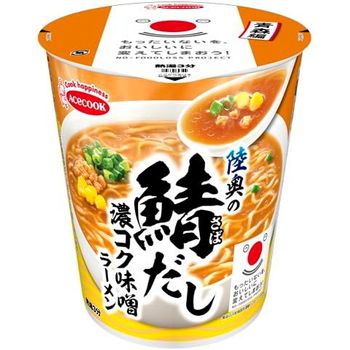 Acecook Mutsu Mackerel Soup Rich Miso Ramen 62g