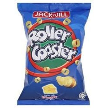 Jack 'n Jill Roller Coaster Potato Rings Cheese 60g