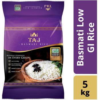 Taj Basmati Low Gi Rice 5kg