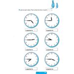 Kumon My Book Of Telling Time