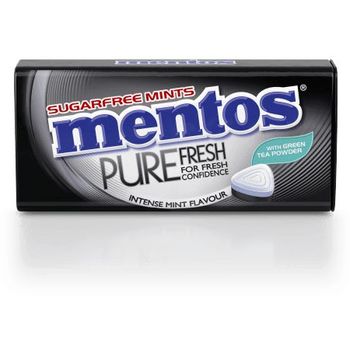 Mentos Pure Fresh Tin Intense Mint 35g