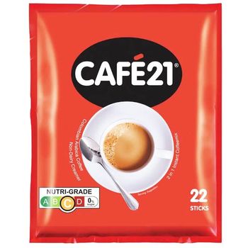 Cafe 21 2 in 1 Instant Coffee Mix 22 sachets 12g