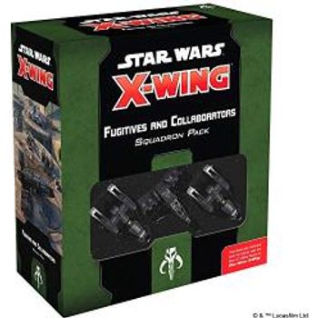 Fantasy Flight Games Star Wars X-wing 2nd Edition Miniatures Game Fugitives And Collaborators Squadron Pack Strategy Game