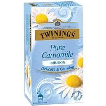 Twinings 09178 Tea Bags Pure Camomile 1.76oz 25/box