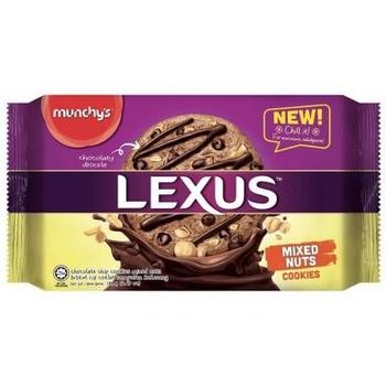 Munchy's Lexus Chocolate Chips Cookies Mixed Nuts 189g