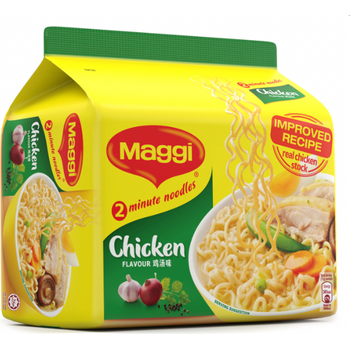 Maggi 2-Min Instant Noodles Chicken 5x77g