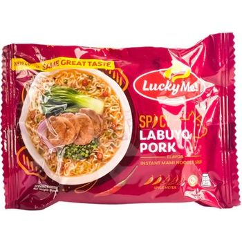 Lucky Me Instant Noodles Spicy Labuyo Pork 50g