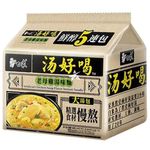 Baixiang Instant Noodle Artificial Chicken Soup Flavour 5 x 111g