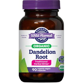 Oregons Wild Harvest Dandelion Root Capsule