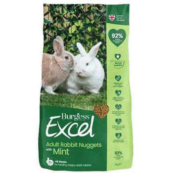 Burgess Excel Rabbit Food Adult 3kg