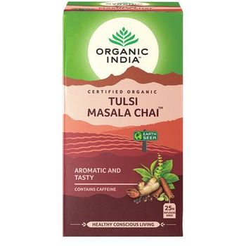 Organic India Tulsi Tea Chai Masala 25 Tea Bags 55g