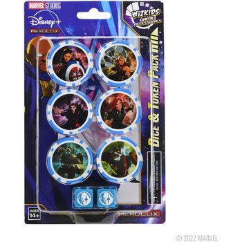 Wizkids Marvel HeroClix: Marvel Studios Disney Plus Dice & Token Pack