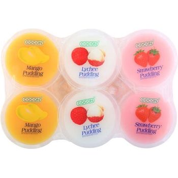 Cocon Mixed Pudding Big 6pcs 118g