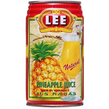 Lee 100% Pineapple Juice 325ml