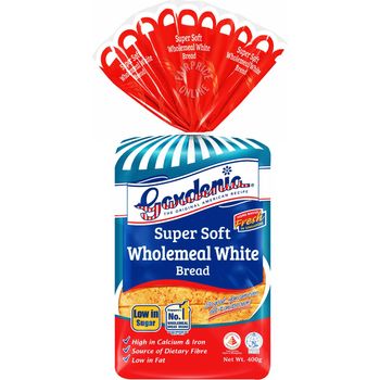 Gardenia Enriched White Bread Wholemeal 400g