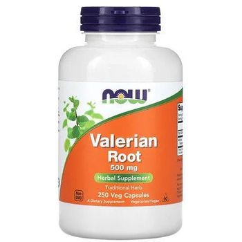 Now Foods Valerian Root 500mg 250 Veg Capsules