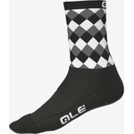 Ale Cycling Rumbles Socks Black Grey White Medium