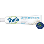 Tom's of Maine Luminous White Toothpaste Natural Toothpaste Whitening Toothpaste Spearmint 113g
