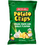 Jack 'n Jill Potato Chips Spring Onion Garlic